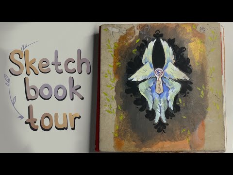 Видео: ОБЗОР на СКЕТЧБУК за весну 2024✨🌿