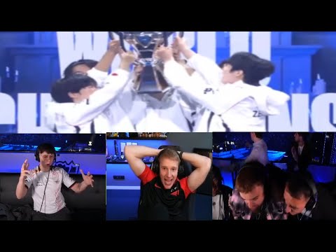 Видео: Реакция на победу T1 на чемпионате мира 2024 года