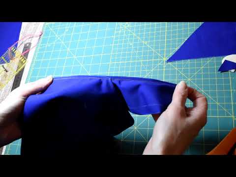 Видео: Обработка разреза рукава. Часть 1