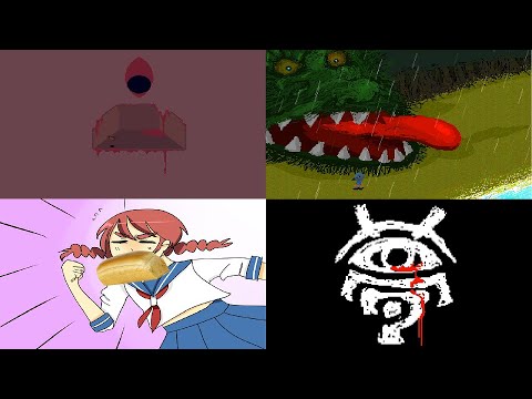 Видео: Фанатские Игры По Yume Nikki (Mikan Muzou, Yume Graffiti, Broken Bottles, Yume Tagai и другие)