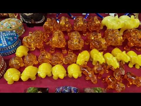 Видео: Индийская выставка в торговом центре Ривьера г. Липецк 28.10.25г