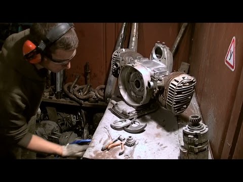 Видео: К750 Часть 3.2 Переоборудование Двигателя К750 под 12В. (K750 motorcycle restoration) #Dneprovod