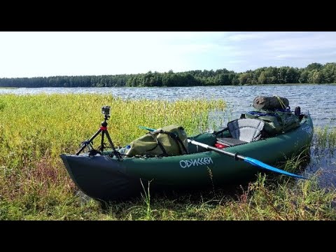 Видео: Сплав по янтарной реке. День 1