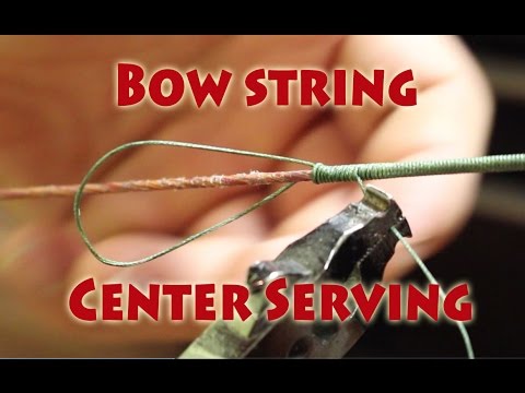 Видео: Как центрировать тетиву лука. Подача тетивы для длинного лука-рекурсора.