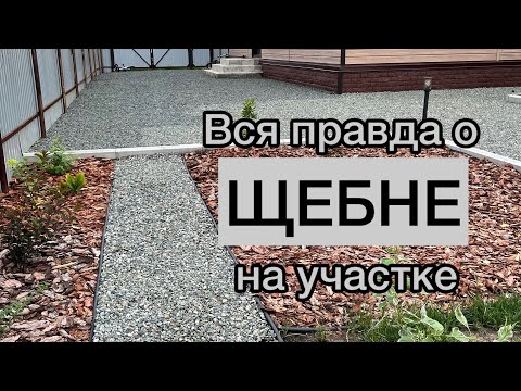 Видео: ПОДРОБНОЕ видео о ЩЕБНЕ на участке! Плюсы, минусы, уход, стоимость.