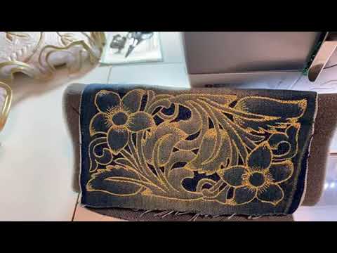 Видео: Фантастический эффект в стежке