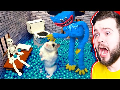 Видео: ХОМЯК ПРОТИВ ХАГИ ВАГИ В ЛАБИРИНТЕ POPPY PLAYTIME 🐹🔪
