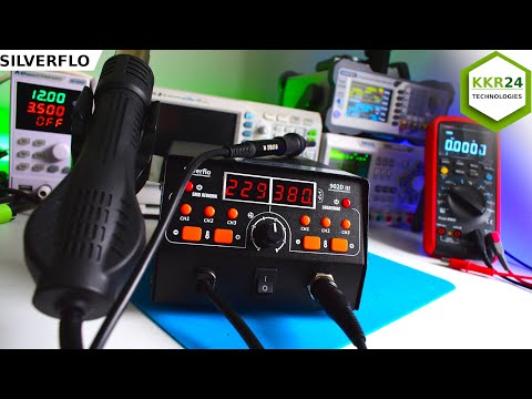 Видео: Лучшая в плане ЦЕНА и КАЧЕСТВО??? Паяльная станция Silverflo 902D III