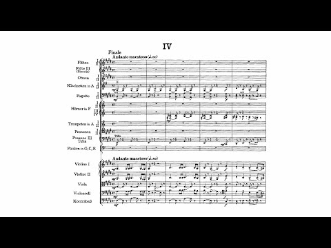 Видео: Чайковский - Симфония № 5 ми минор, соч. 64 (со счетом)