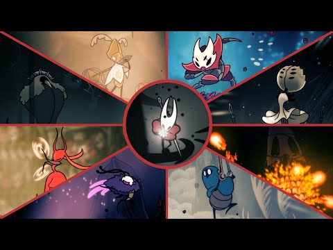 Видео: Hollow Knight Silksong - Все Боссы и Концовки