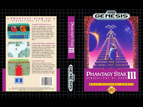 Видео: Phantasy Star III - Generations of Doom (SEGA) - Стрим 2