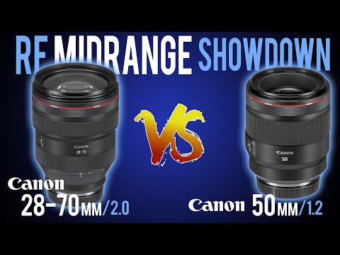 Видео: CANON RF: 28-70mm f/2.0 против 50mm f/1.2. Какой из них доминирует в среднем диапазоне?