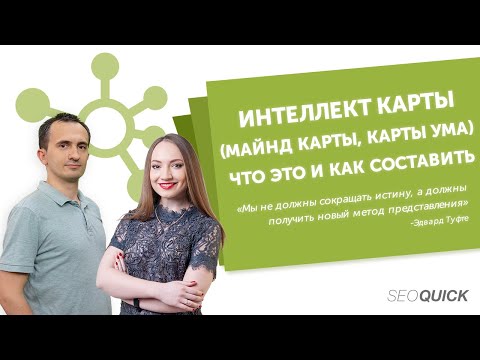 Видео: Интеллект-карты (Майнд Карты, Карты Ума) - Что это и Как составить