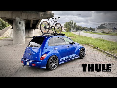 Видео: ВЕЛОКРЕПЛЕНИЕ THULE , 754 SQUAREBAR , 1203 KIT , AIRSCREEN XT НА PT CRUISER #СОБАКАБЫТ ТРИДЦАТЬ СЕМЬ