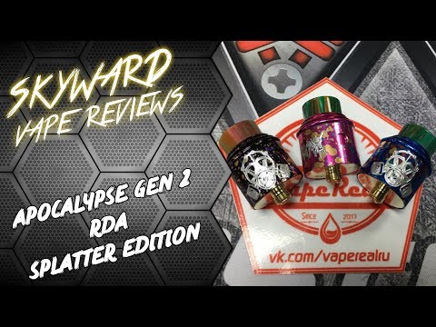 Видео: Обзор Apocalypse GEN 2 RDA from VapeReal | Не хуже орига