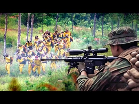 Видео: Восьмая армия завела японские войска на минное поле и уничтожила их.