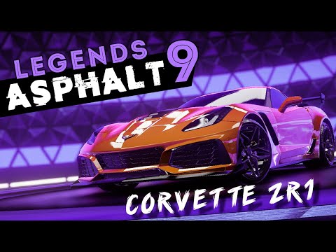 Видео: Asphalt 9: Legends - Спецакция "Несгибаемая Обезьянка" на Chevrolet Corvette ZR1 (ios) #80