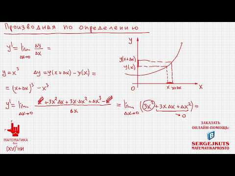 Видео: Математика без Ху%!ни. Производная по определению.