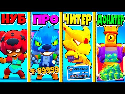 Видео: БИТВА BRAWL STARS МЕГАБОЕЦ: НУБ ПРОТИВ ПРО ПРОТИВ ЧИТЕР ПРОТИВ ДОНАТЕР! BRAWL STARS