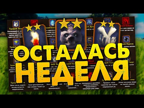 Видео: ПРОХОЖУ ЧЕЛЛЕНДЖ БЕЗ СМЕРТЕЙ! СОБРАТЬ ВСЕ ТРОФЕИ ЗА 2 НЕДЕЛИ (8 ДЕНЬ) | !трофеи