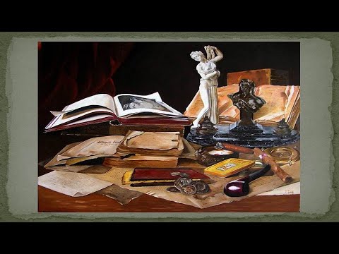Видео: Художник Ferenc Tulok.  «Мужские» натюрморты