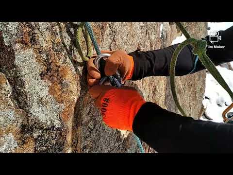 Видео: Спуск по натянутой верёвке. Ответ сетевым гуру