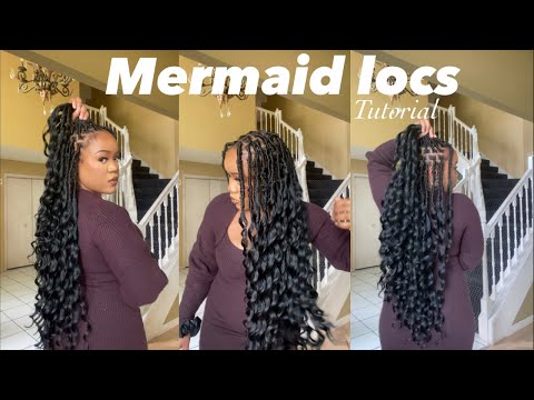 Видео: Пошаговое руководство по созданию локонов русалки/бохо-локонов (сделай сам)