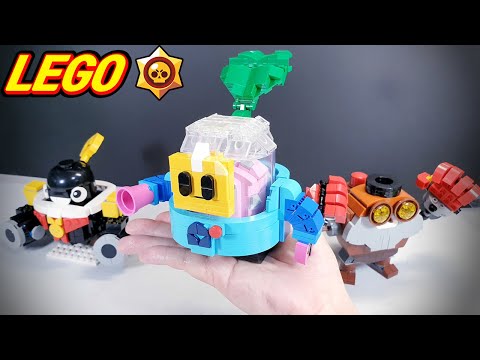 Видео: Brawl Stars Спраут! LEGO ART - New Brawler🌱/ My Own Creation LEGO brawl stars