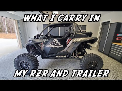 Видео: Какие инструменты и запасные части я вожу в RZR и прицепе