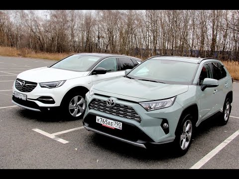 Видео: Toyota RAV4 против Opel Grandland X: лидер рынка или новичок? ТЕСТ ДРАЙВ ОБЗОР 2020