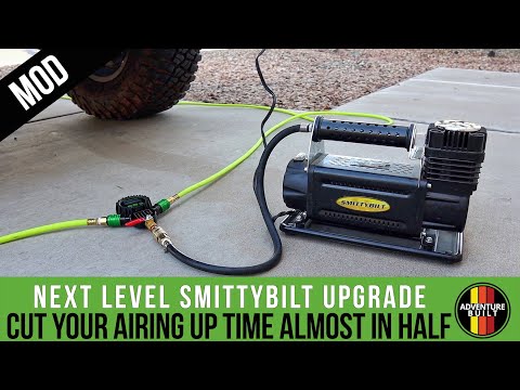 Видео: ПРОСТАЯ И НЕДОРОГОЙ МОДЕРНИЗАЦИЯ КОМПРЕССОРА SMITTYBILT | ИНФЛЯТОР MORRFLATE QUAD, СОКРАЩАЮЩИЙ ВР...