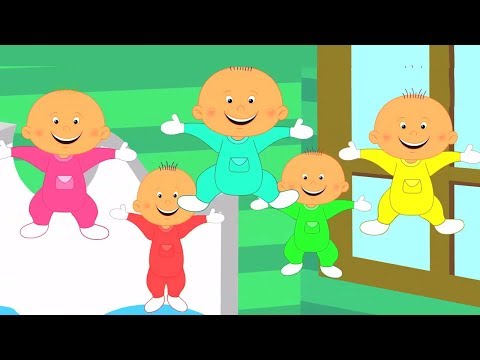Видео: пять маленьких детей | детская музыка | Five Little Babies | Kids Songs