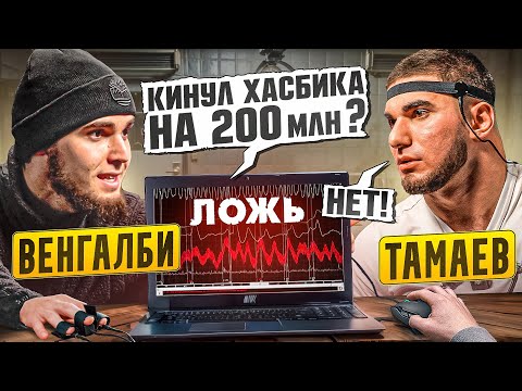 Видео: Венгалби vs Тамаев. Детектор Лжи! Кинул Хасбика на 200 млн?