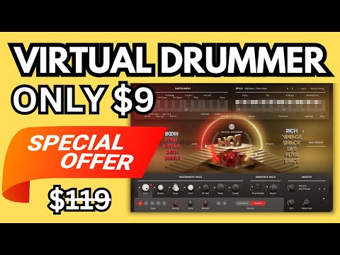 Видео: HOT Virtual Drummer — всего за 9 долларов! Слишком хорошо, чтобы быть правдой! (Обзор UJAM HOT) С...