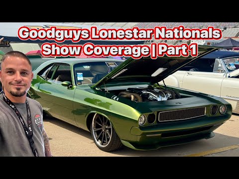Видео: Goodguys Lonestar Nationals 2025 | Репортаж с выставки, часть 1