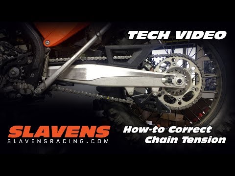 Видео: Как исправить натяжение цепи