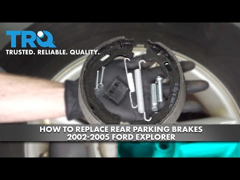 Видео: Как заменить задний стояночный тормоз Ford Explorer 2002-2005 годов
