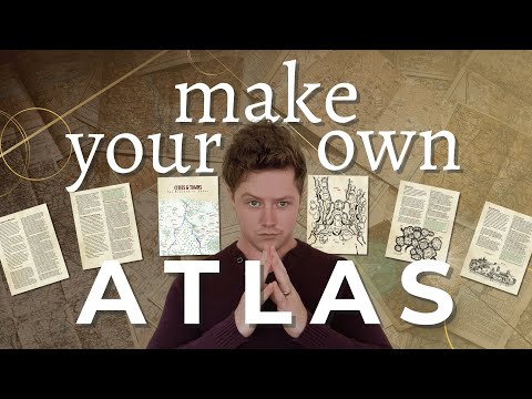 Видео: Как я создаю фэнтезийный атлас