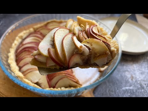 Видео: Дуже смачний яблучний Тарт з горіховим кремом