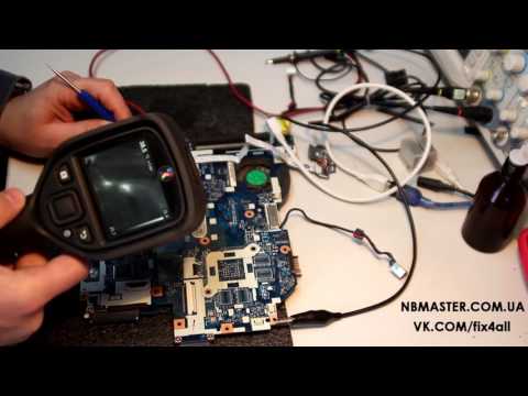 Видео: ✅ Ремонт ноутбука тепловизором. Легкая диагностика короткого замыкания!