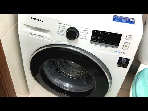 Видео: Стиральная машина Samsung WW65J42E0HW. Отзыв после 6 месяцев использования. Обзор режимов и функций