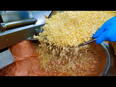 Видео: Сырный хот-дог с домашним хлебом и колбасой