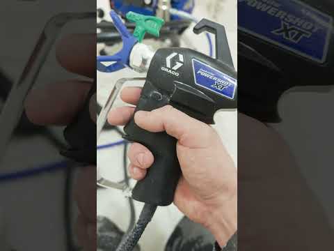 Видео: Пистолет Graco PowerShot XT