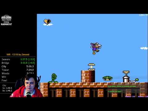 Видео: Разбор мирового рекорда по Darkwing Duck Low%.