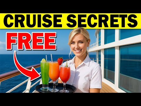 Видео: 17 БЕСПЛАТНЫХ вещей, о которых вы не знали, что можете получить в круизе!