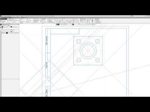 Видео: Компас 3D. Азы - Чертим в Компас 2D. Это вам не кульман!
