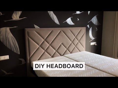 Видео: Изголовье "ГЕОМЕТРИЯ" / Headboard "GEOMETRY" !!!GLUE SINTEX!!!