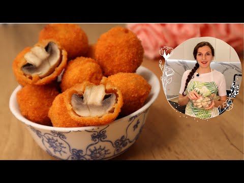 Видео: Закуска за 10 минут👍 ВКУСНЫЕ ШАМПИНЬОНЫ в кляре / БЫСТРАЯ закуска из грибов
