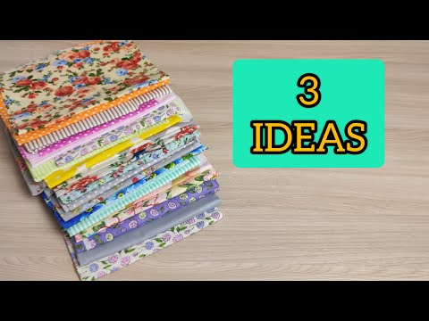 Видео: 3 ИДЕИ что сшить из остатков ткани и выгодно продать/ 3 Швейных проекта