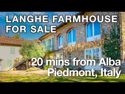 Видео: Продается каменный фермерский дом в винодельческом регионе Пьемонт-Ланге, Италия, всего за 840 00...